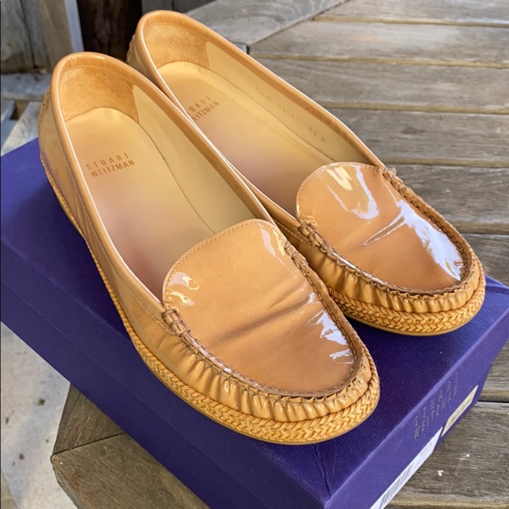Stuart Weitzman Geek Adobe Aniline Loafers